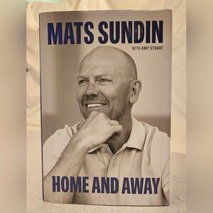 Mats Sundin Home and Away Hard Cover Book, Brand New